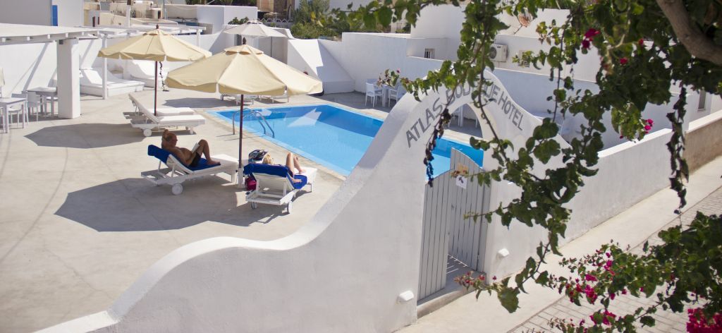 Atlas Boutique Hotel Kamári Eksteriør bilde
