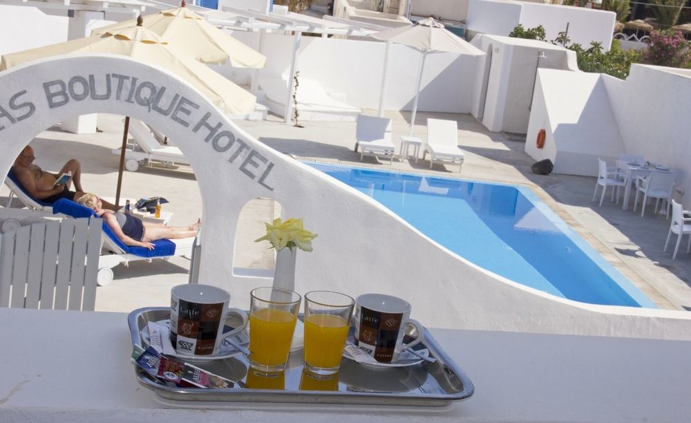 Atlas Boutique Hotel Kamári Eksteriør bilde