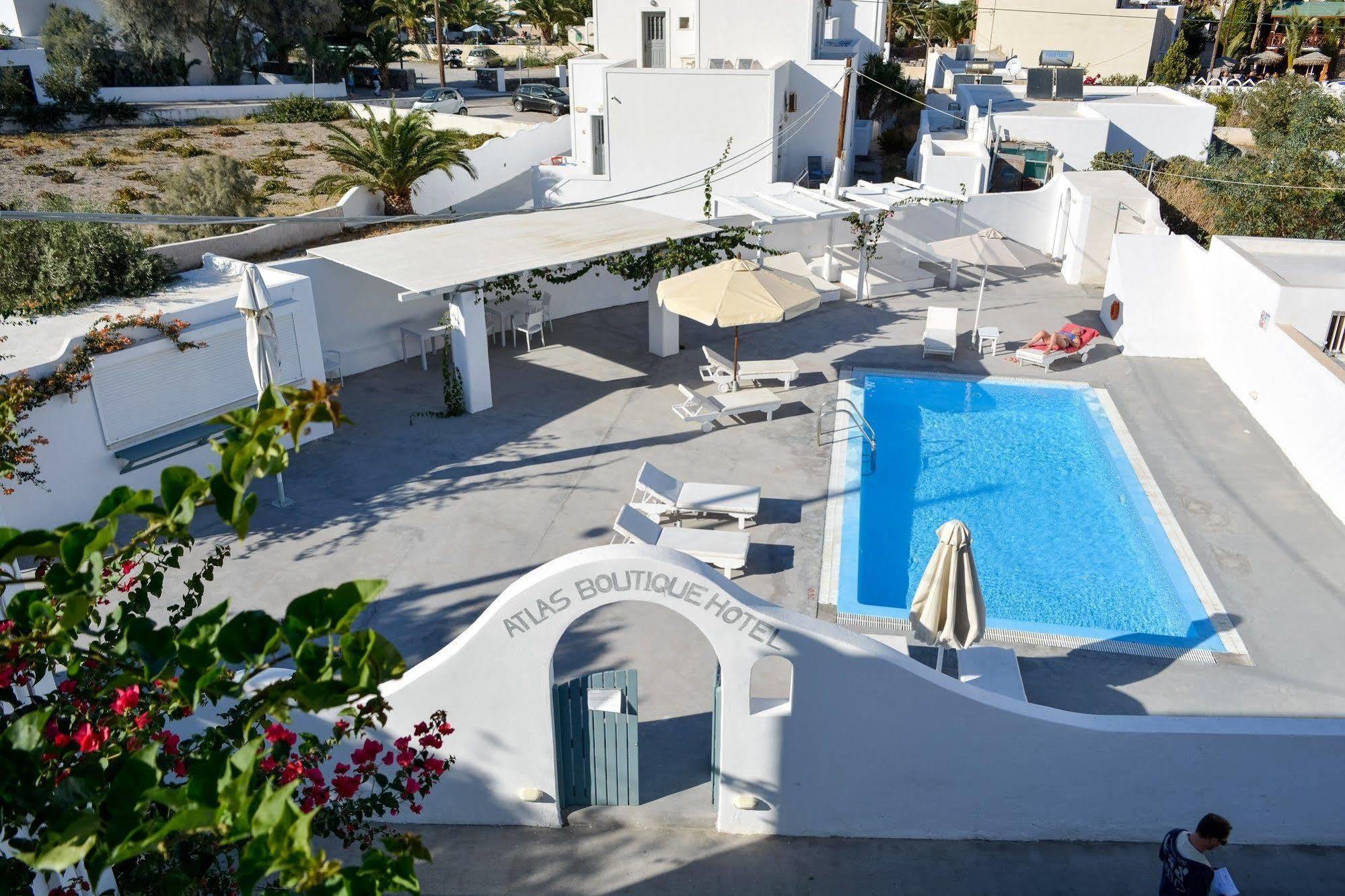 Atlas Boutique Hotel Kamári Eksteriør bilde
